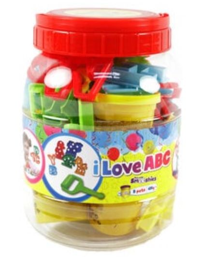 Drum Doo Doo 37-Piece Clay Letter Set