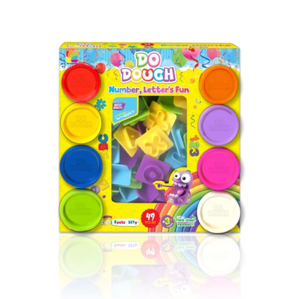 Do Do 49 Clay Letters and Numbers Set