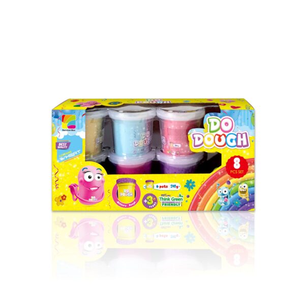 Doo Doo 8-Piece Glitter Clay Set