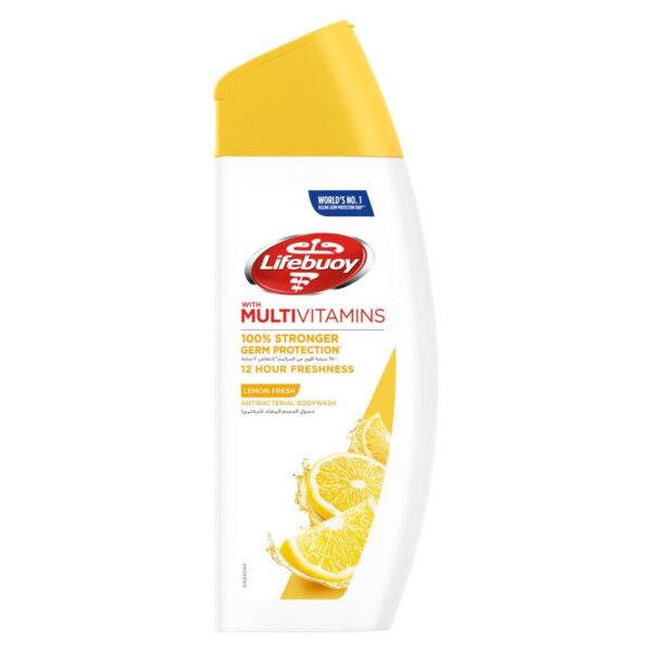 Lifebuoy Antibacterial Body Wash, Lemon Fresh, 300ml