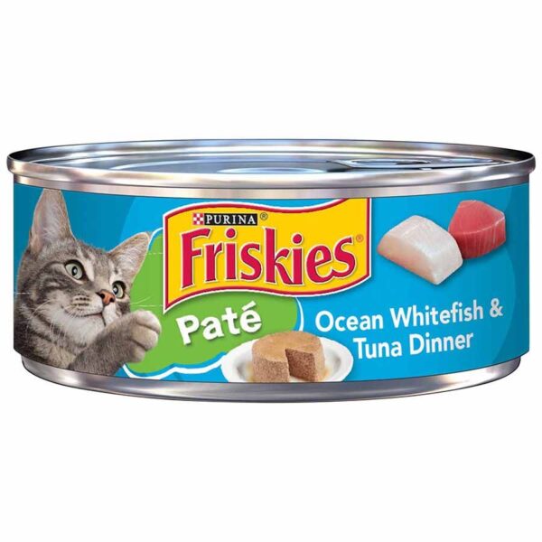 Friskies Whitefish & Tuna Pate with Gravy 156g