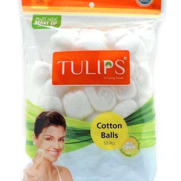 كرات قطن تيوليب 50 قطعة