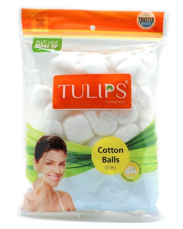 كرات قطن تيوليب 50 قطعة