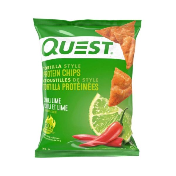 Quest Chili Lime Protein Chips, 32g