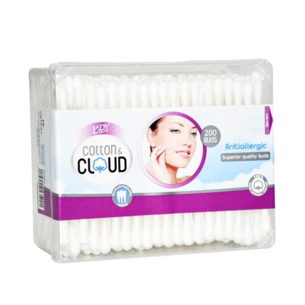 Lady Care Cotton Swabs Box 200 Pieces