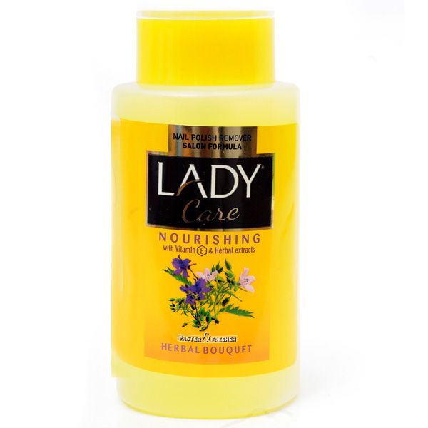 Lady Care Nourishing Herbal Bouquet Nail Polish Remover 210ml