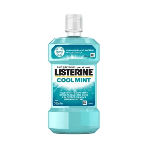 Listerine Cool Mint Mouthwash 500ml