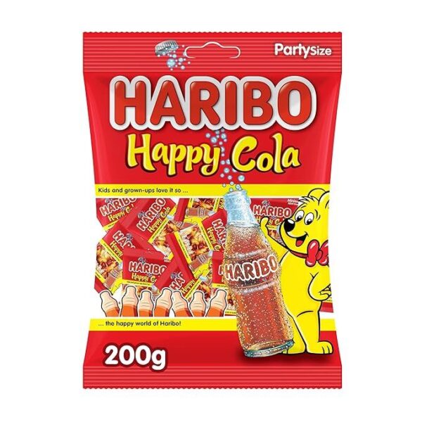 هاريبو حلوى هابي كولا ميني 200 غم